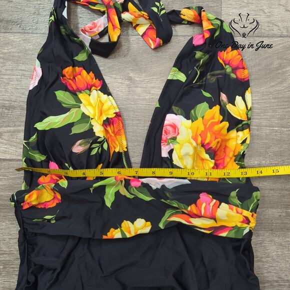 Cupshe Halter One Piece Swimsuit Size XL - Picture 3 of 5